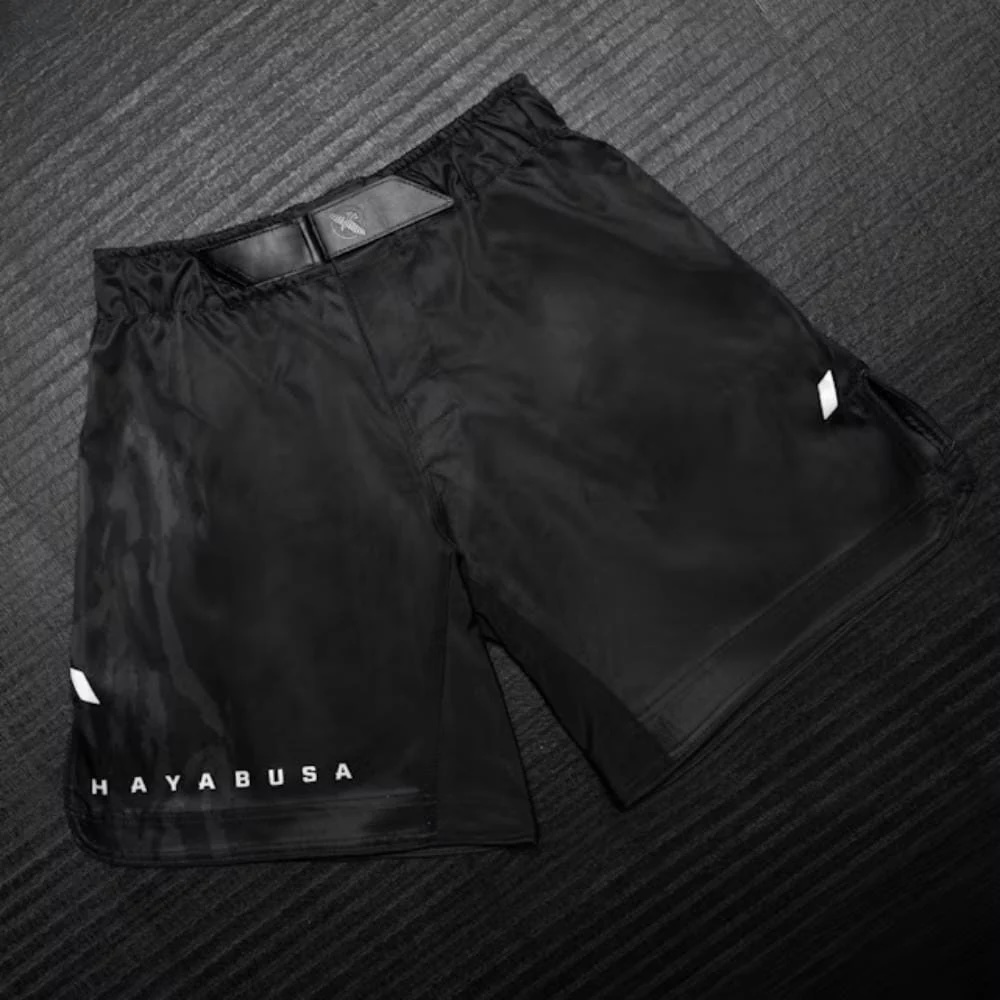 Hayabusa Fight Shorts Apex Long, Schwarz 3