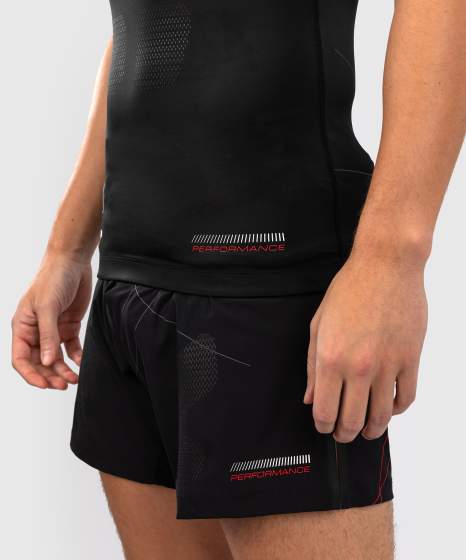 Venum Rash Guard Tactical XT, Schwarz-Rot 3