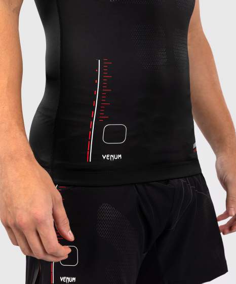 Venum Rash Guard Tactical XT, Schwarz-Rot 4