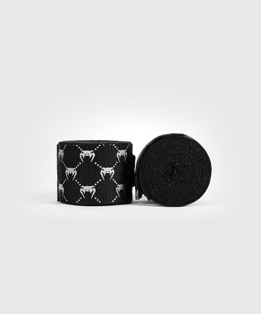 Venum Boxbandagen 2,5m Monogram, Schwarz 2