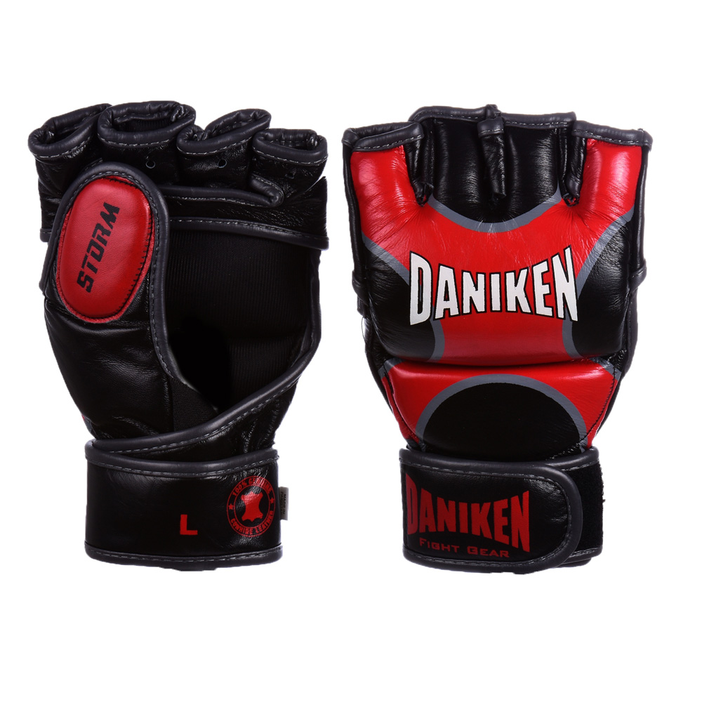 Daniken MMA Handschuhe Storm schwarz/rot 2