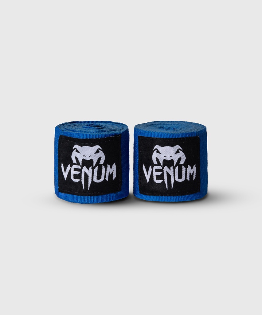 Venum Boxbandagen 2,5m Halbelastisch, Blau 2