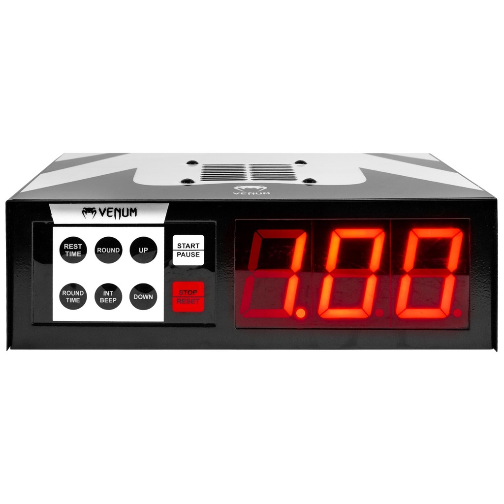 Venum Boxing Timer, Schwarz-Weiß 2
