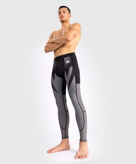 Venum Compression Pants Attack, Grau-Schwarz