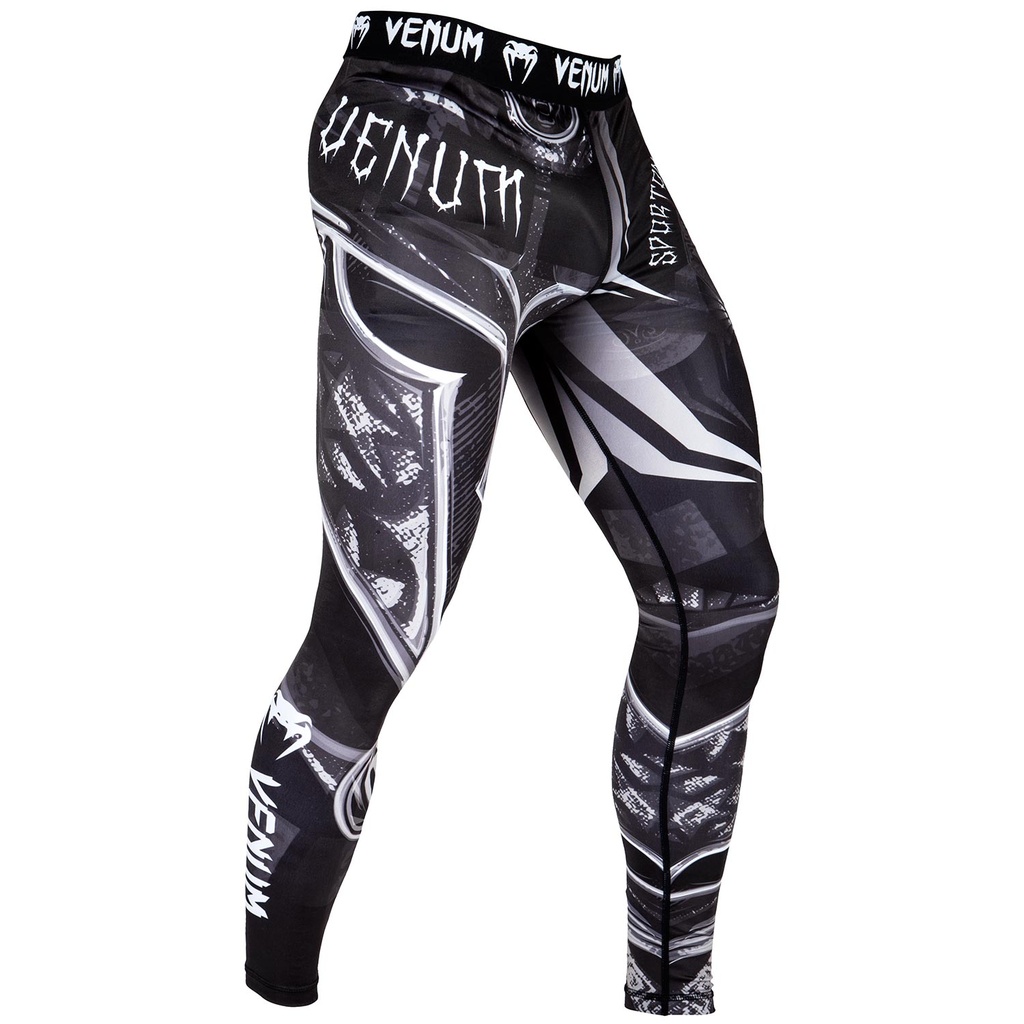 Venum Compression Pants Gladiator 3.0, Schwarz-Weiß 2
