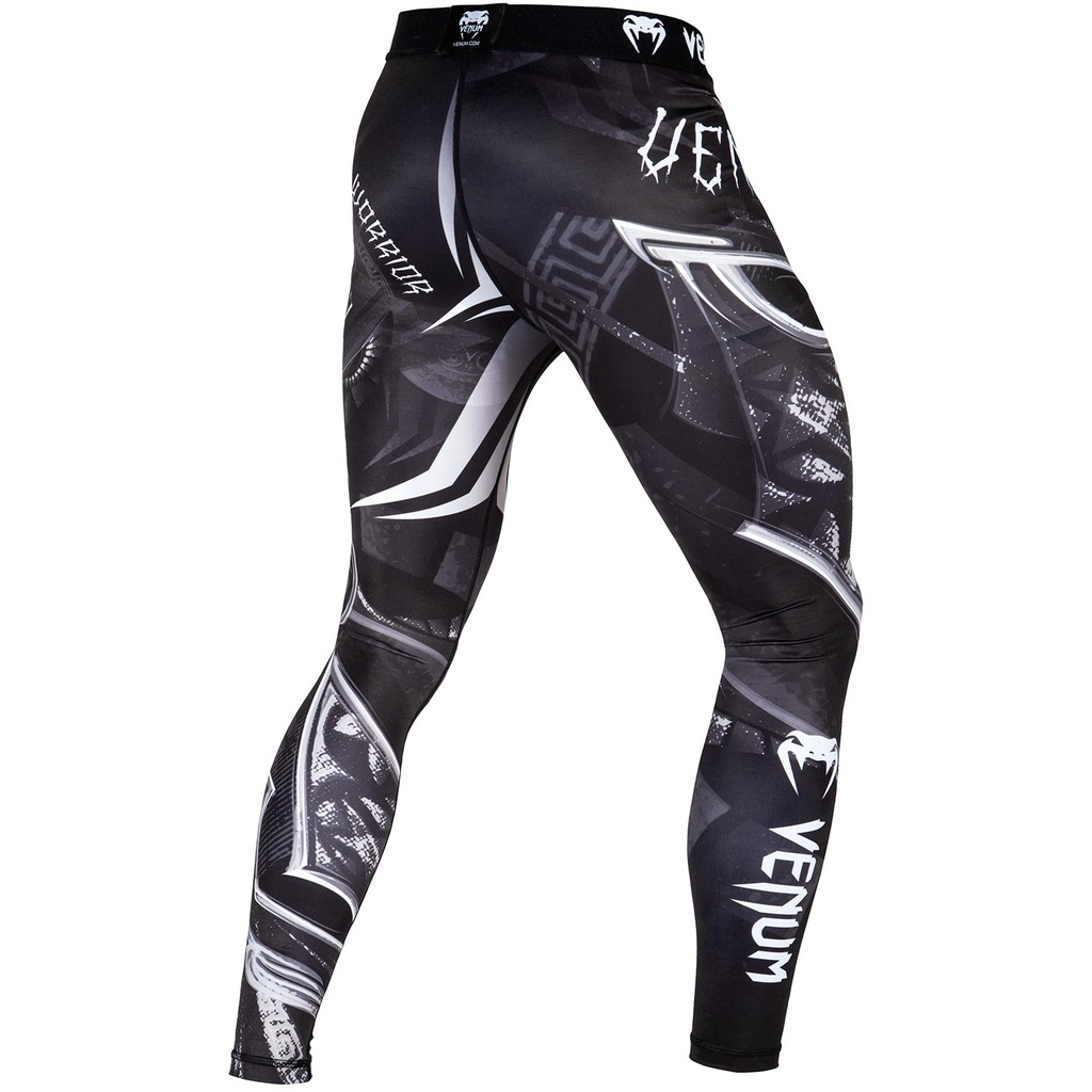 Venum Compression Pants Gladiator 3.0, Schwarz-Weiß 4