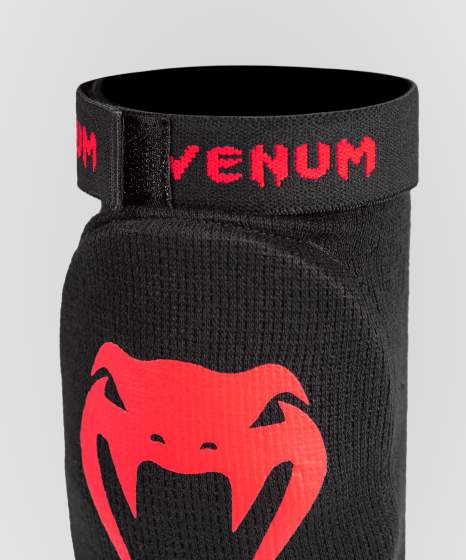Venum Ellbogenschutz Kontact, Schwarz-Rot 4