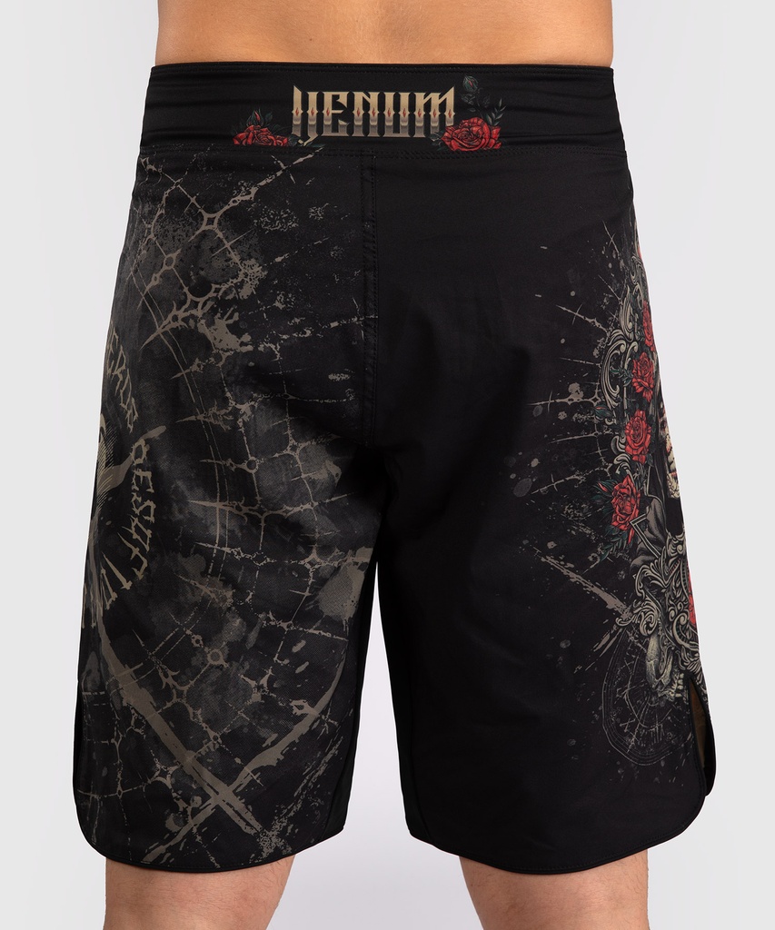 Venum Fight Shorts Santa Muarte 5.0, Schwarz-Gold 5