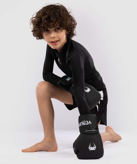 Venum Fight Shorts Light Kids, Schwarz 5