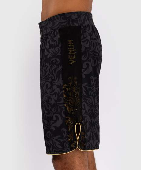 Venum Fight Shorts X Topuria Unmatched Edition, Schwarz-Gold 6