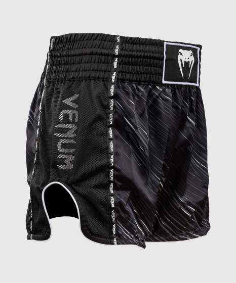 Venum Muay Thai Shorts Rapid, Schwarz-Grau 4
