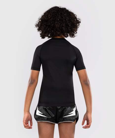 Venum Rash Guard Contender Kids, Schwarz 3