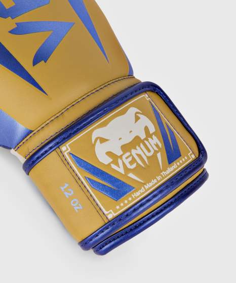 Venum Boxhandschuhe Elite, Camel-Blau 3