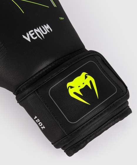 Venum Boxhandschuhe Training Camp 4.0, Schwarz-Grün 3