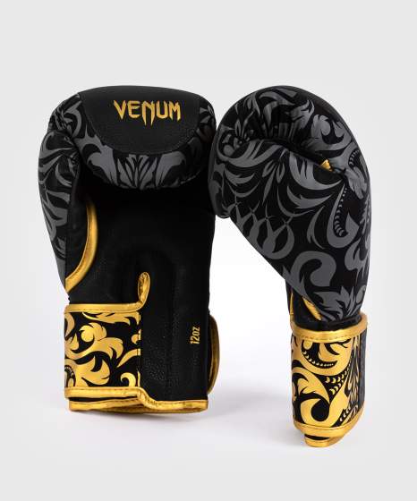 Venum Boxhandschuhe X Topuria Unmatched Edition, Schwarz-Gold 3