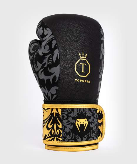 Venum Boxhandschuhe X Topuria Unmatched Edition, Schwarz-Gold 5