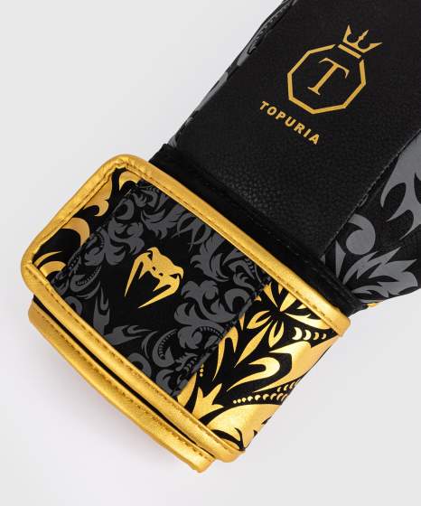 Venum Boxhandschuhe X Topuria Unmatched Edition, Schwarz-Gold 7