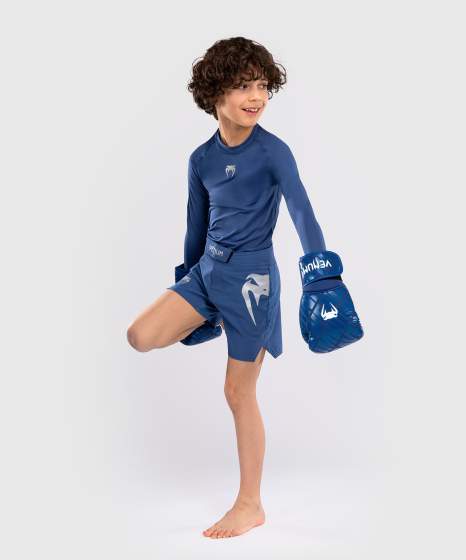 Venum Fight Shorts Light Kids, Blau 7