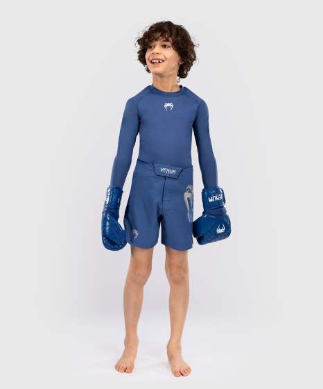 Venum Fight Shorts Light Kids, Blau 8