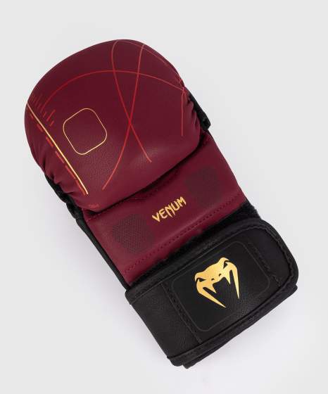 Venum MMA Handschuhe Sparring Tactical XT, Burgundrot-Schwarz 3