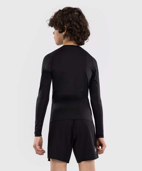 Venum Rash Guard Contender Kids, Schwarz 3