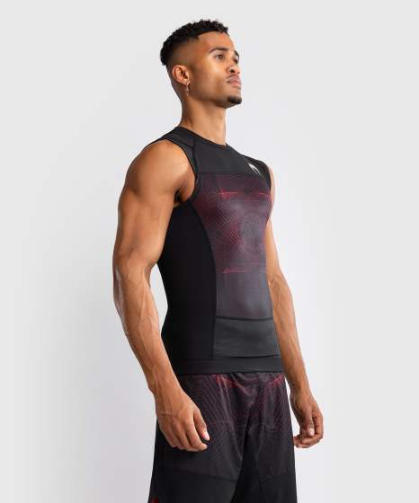 Venum Rash Guard G-Fit Air, Schwarz-Rot 2
