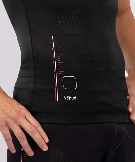 Venum Rash Guard Tactical XT Ärmellos, Schwarz-Rot 6