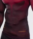 Venum Rash Guard Tactical XT, Schwarz-Burgundrot-Gold 6