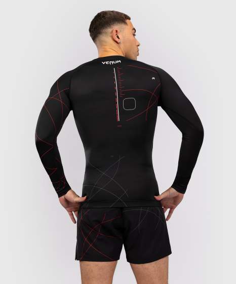 Venum Rash Guard Tactical XT, Schwarz-Rot 4
