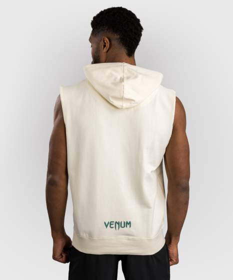 Venum Hoodie Sparring Ärmellos, Vanilla 3