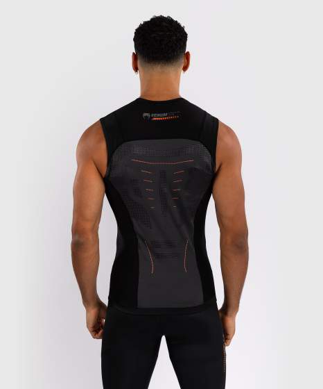 Venum Rash Guard Technical 3.0 Ärmellos, Graphit-Schwarz 4