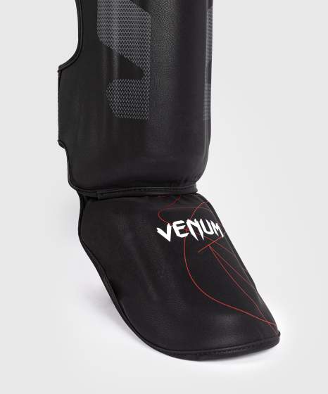 Venum Schienbeinschoner Tactical XT, Schwarz-Rot 4