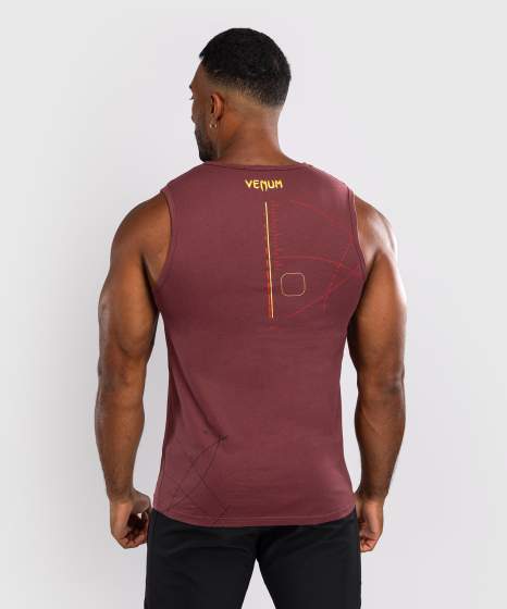 Venum Tank Top Tactical XT, Schwarz-Burgundrot-Gold 3