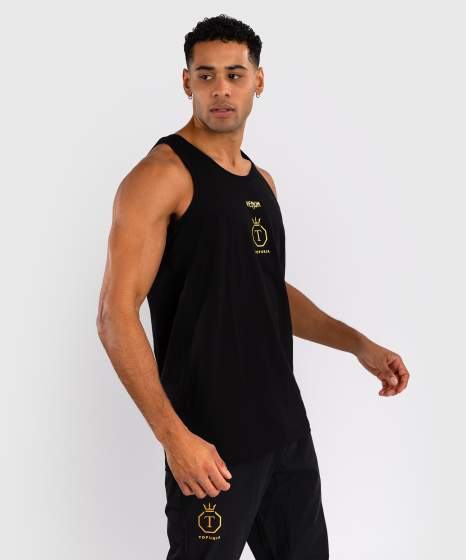 Venum Tank Top X Topuria Unmatched Edition, Schwarz-Gold 2