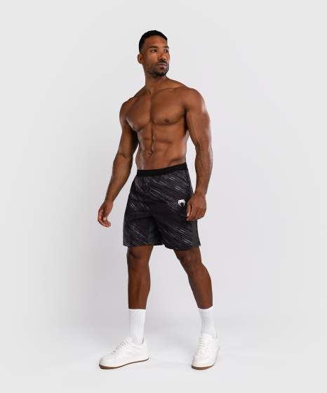 Venum Training Shorts Tiger, Schwarz-Grau 3