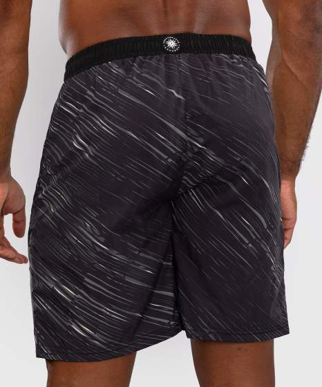 Venum Training Shorts Tiger, Schwarz-Grau 7