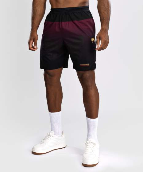 Venum Training Shorts Tactical XT, Schwarz-Burgundrot-Gold 6