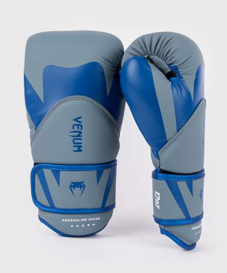 Venum Boxhandschuhe Challenger 4.0, Grau-Blau 2