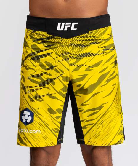 Venum Fight Shorts UFC Fusion Authentic Fight Night Long Fit, Gelb 4