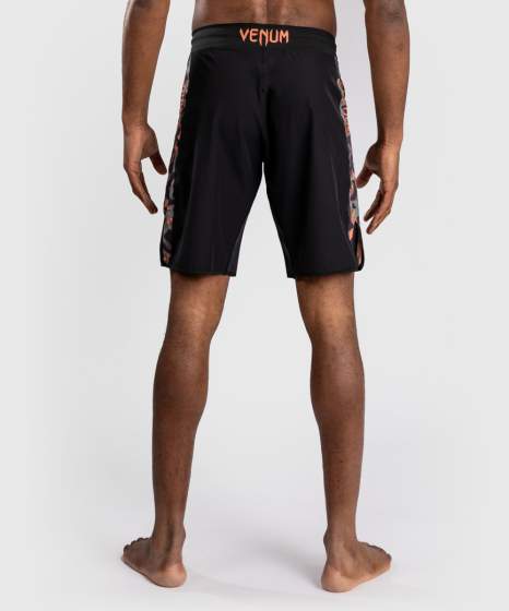 Venum Fight Shorts Jungle OPS, Schwarz-Orange-Camo 3