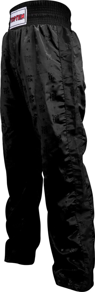 Top Ten Kickboxhose WAKO Classic, Schwarz 4