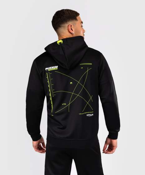 Venum Hoodie Training Camp 4.0 Zipped, Schwarz-Grün 4