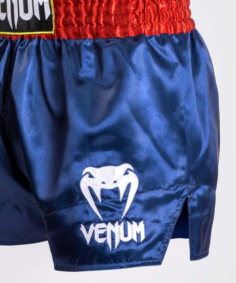Venum Muay Thai Shorts Classic, Blau-Rot 5