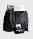 Venum Muay Thai Shorts Classic, Schwarz-Weiß 2