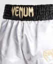 Venum Muay Thai Shorts Classic, Weiß-Schwarz-Gold 4