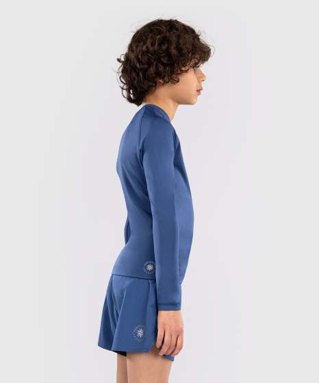 Venum Rash Guard Contender Kids, Blau 2