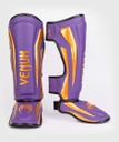 Venum Schienbeinschoner Elite SE, Violett-Gold 2