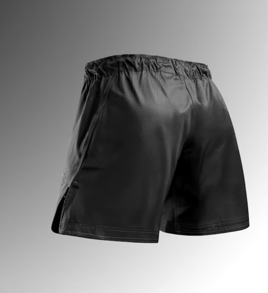 Hayabusa Fight Shorts Core Mid, Schwarz 2
