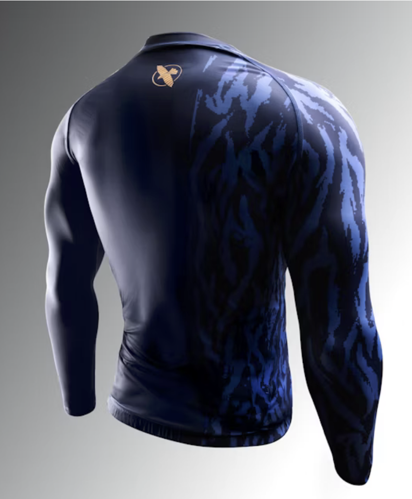 Hayabusa Rash Guard Apex, Blau 2