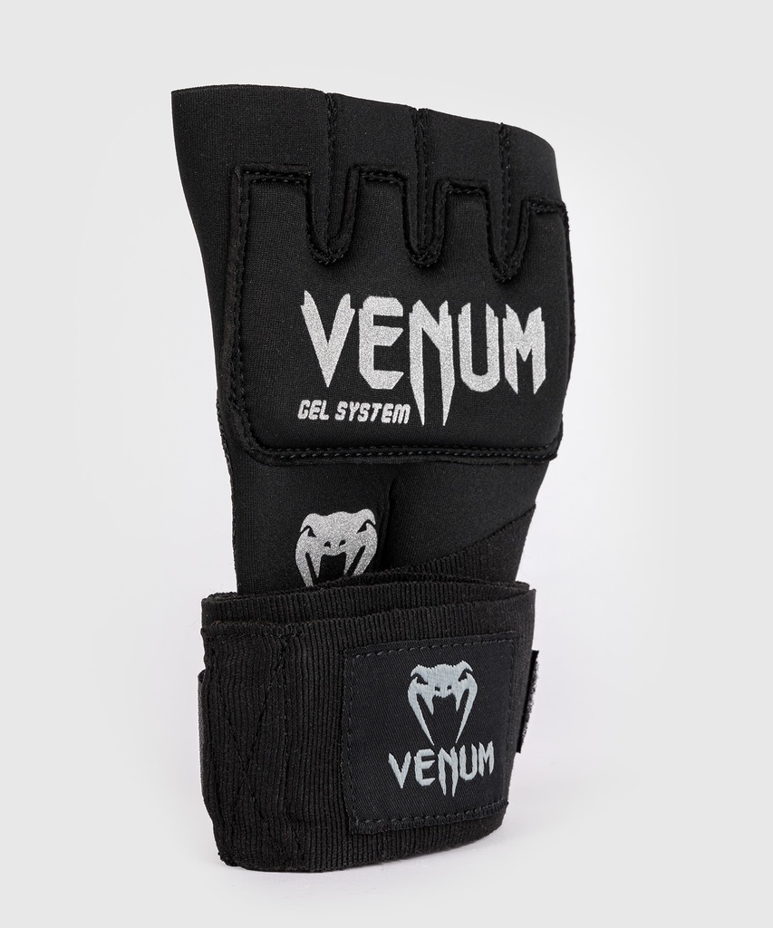 Venum Innenhandschuhe Kontact Gel, Schwarz-Silber